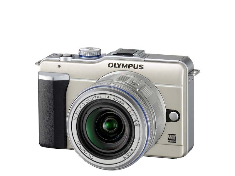 <b>E-PL1レンズキット（シャンパンゴールド）</b>