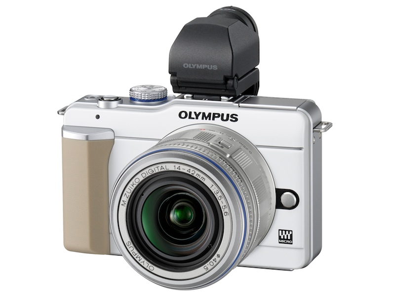 <b>E-P2に続き、外付けEVFの「VF-2」を装着できる</b>