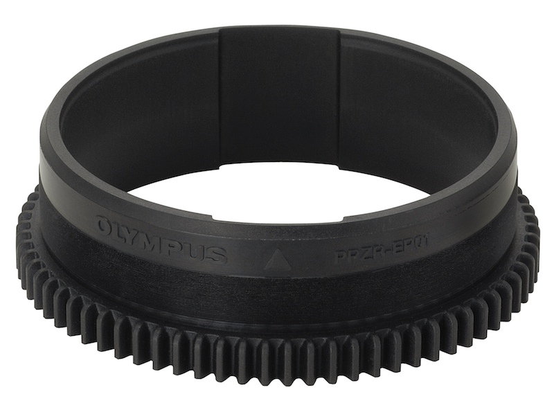 <b>M.ZUIKO DIGITAL ED 14-42mm F3.5-5.6用ズームギヤ「PPZR-EP01」（3,675円）</b>