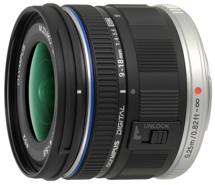 <b>M.ZUIKO DIGITAL ED 9-18mm F4-5.6（沈胴時）</b>