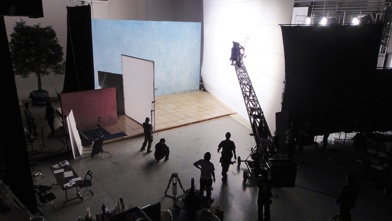 <b>テレビCMのメイキング</b>