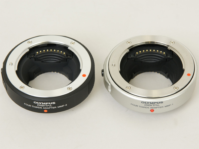 <b>左が新しいMMF-2。カラーがブラックになった</b>