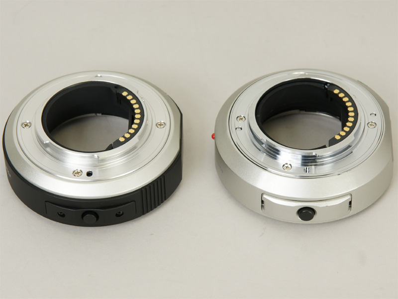 <b>左が新しいMMF-2。カラーがブラックになった</b>