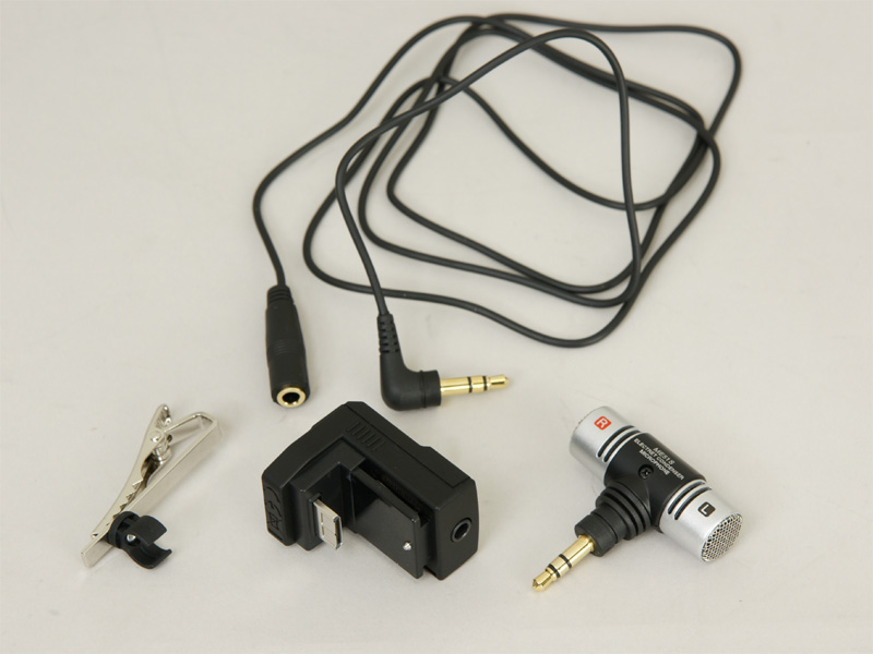 <b>マイクセットの同梱品一式</b>