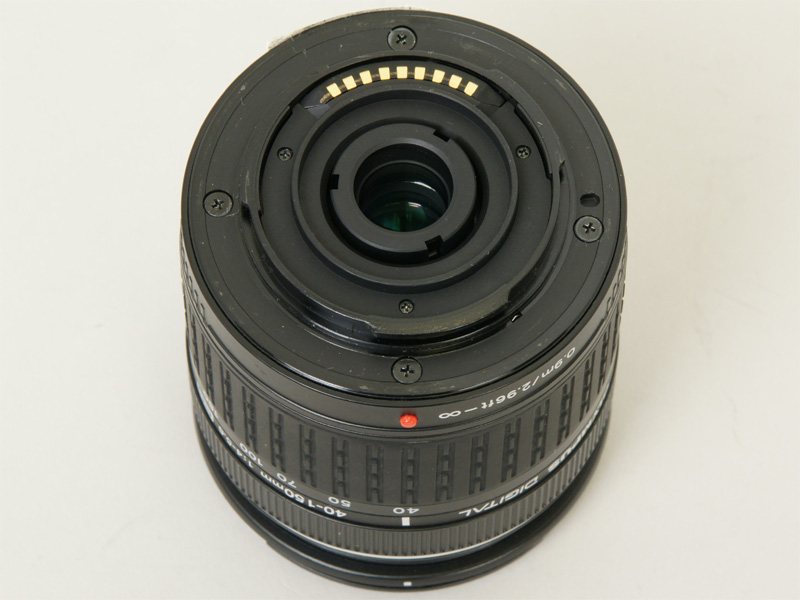 <b>マウント部は樹脂</b>