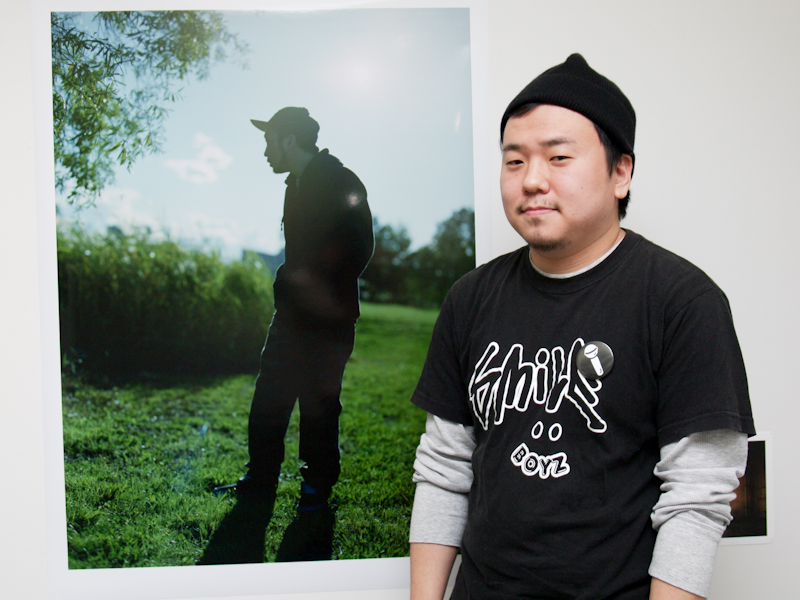 <b>持ち込みナイトの参加者で、フォイル・ギャラリーで写真による個展を開くのは竹之内さんが初めてだ</b>