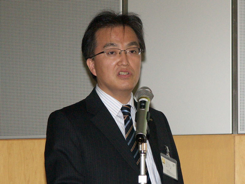 <b>映像カンパニー第一マーケティング部第二マーケティング課マネジャーの楠本滋氏</b>