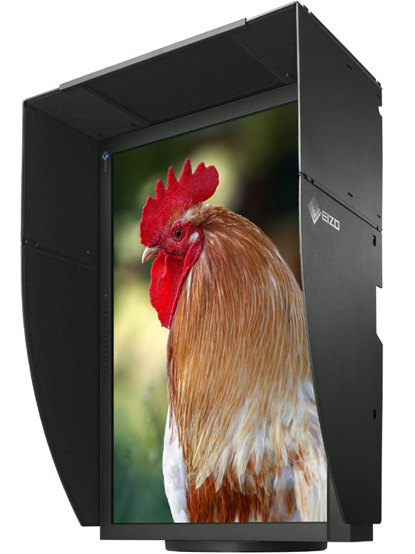 <b>縦位置にも対応したフードが付属する</b>