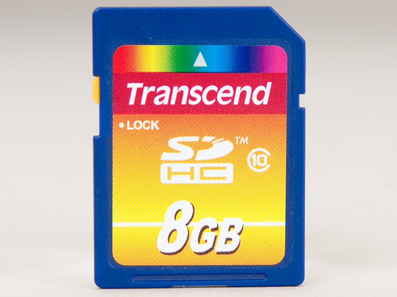 <b>Transcend SDHC 8GB Class10</b>