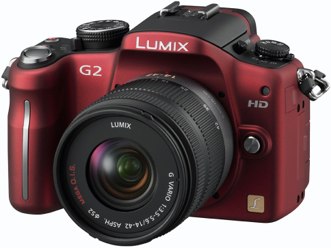 <b>LUMIX DMC-G2（レッド）</b>