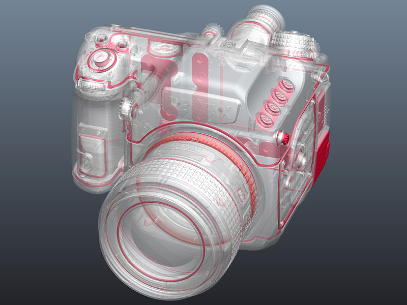 <b>645Dと組み合わせることで防塵防滴システムになる</b>