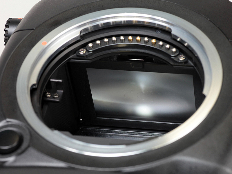 <b>マウントからスクリーンを見ることができる</b>