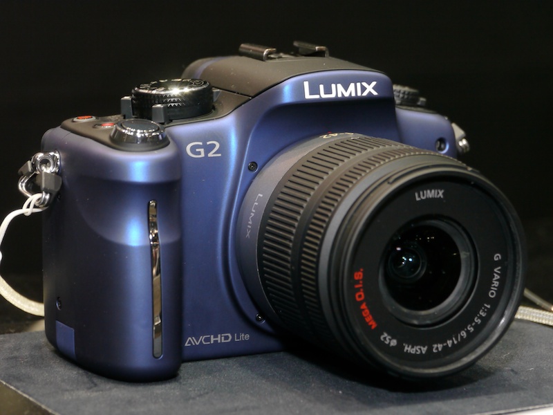 <b>パナソニックの「LUMIX DMC-G2」</b>