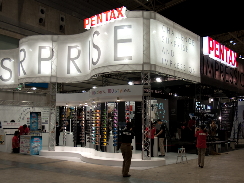 <b>ペンタックスブース</b>