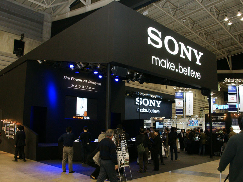 <b>ソニーブース</b>