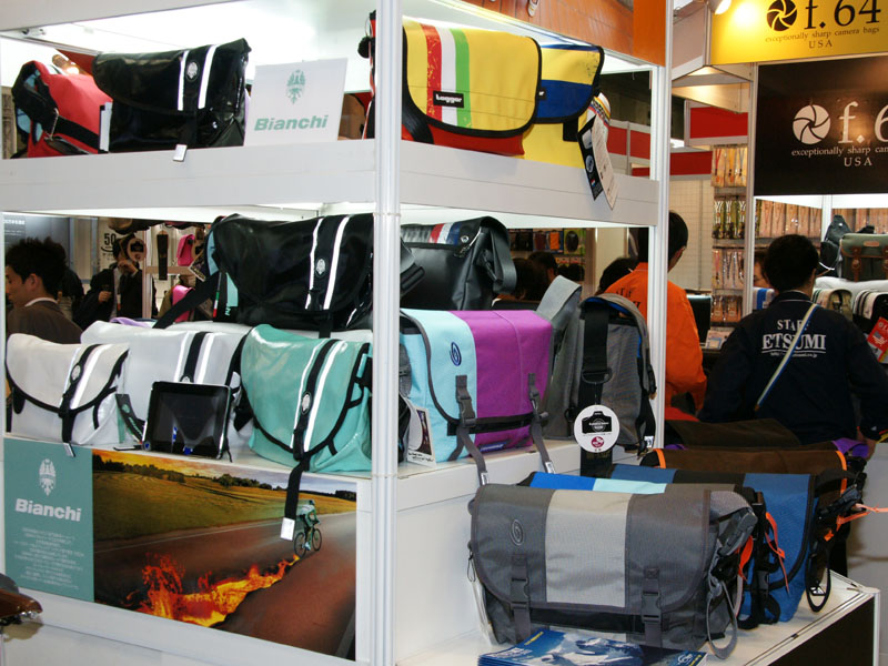 <b>ビアンキ、タガー、ティンバック2が並ぶコーナー</b>