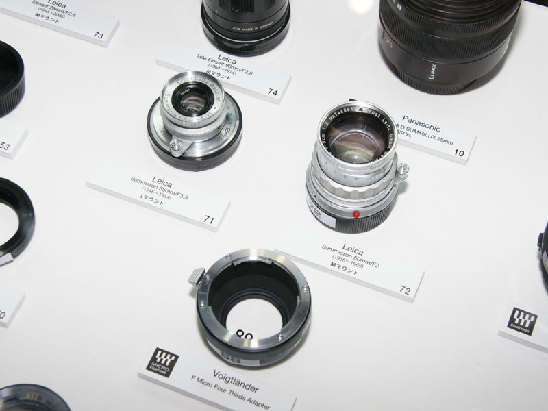 <b>クラシックレンズやマウントアダプターを用意</b>