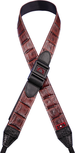 <b>MODEL-15 EMBOSS CROCODILE LEATHER（ダークブラウン×ブラック）</b>