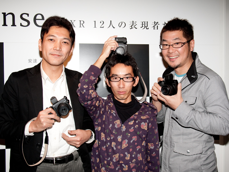 <b>左から塙真一さん、小澤太一さん、清水哲朗さん</b>