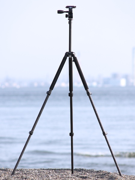 <b>エレベーターを最も高く伸ばした状態</b>