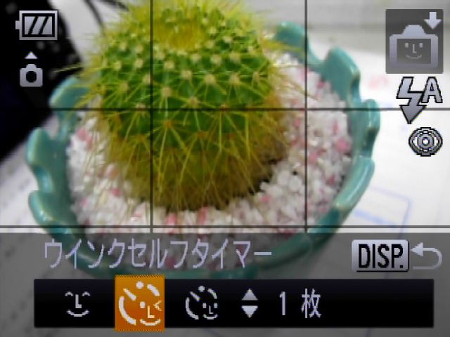 <b>オートシャッターではウインクセルフタイマーのほか、笑顔を検出してシャッターが切れる「スマイル」と画面内の顔が増えるとシャッターが切れる「顔セルフタイマー」が利用可能</b>