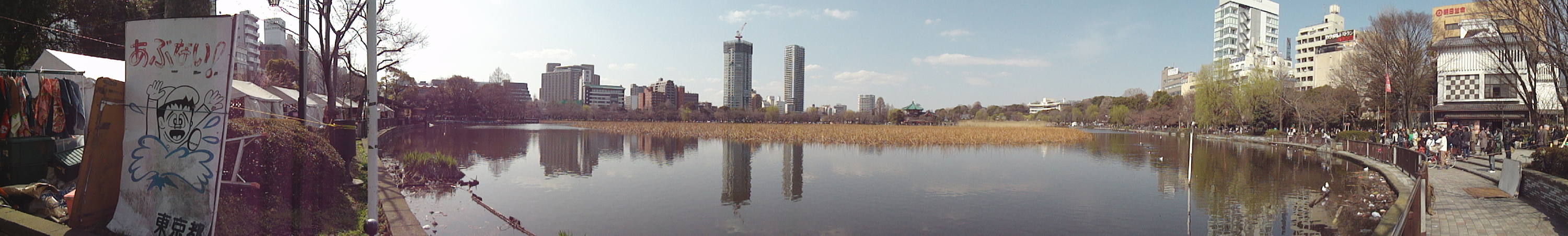 <b>カメラを横位置にして左から右に移動<br>DSC-W380/ 3,000×453 / 1/320秒 / F7 / 0EV / ISO250 / スイングパノラマ / WB:オート / 4.3mm</b>