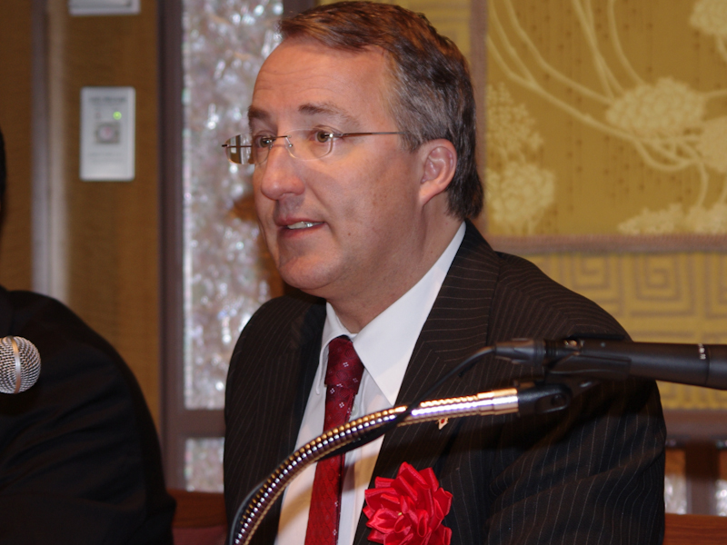 <b>ケルンメッセ副社長のオリバー・クアト氏</b>