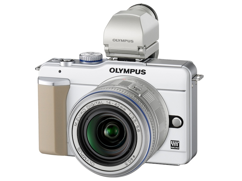 <b>VF-2を装着したE-PL1</b>