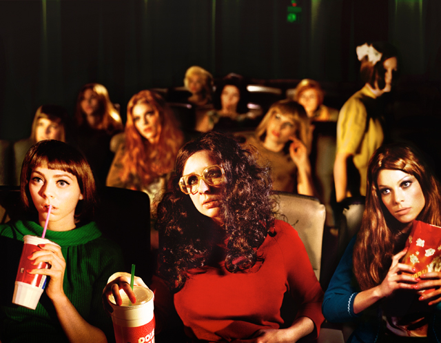 <b>Rachel and Friends C-print, 2009 (c)Alex Prager courtesy Michael Hoppen Contemporary, London.</b>