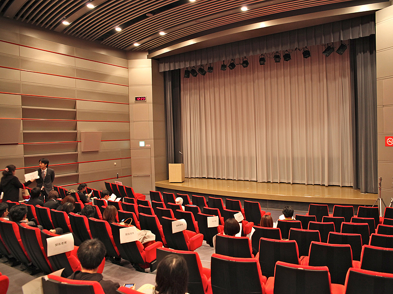 <b>上映を行なったフジテレビマルチシアター</b>