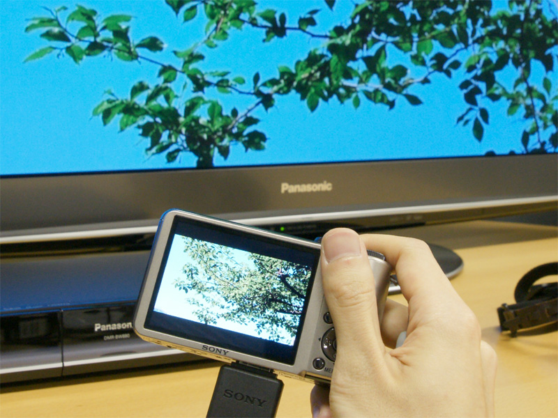 <b>HDMIケーブル経由なら相互のメーカーを問わない（ソニーとパナソニックの接続例）</b>