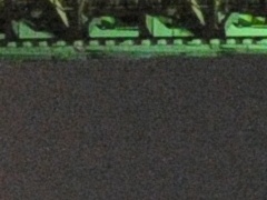 <b>同時記録のJPEG画像。高感度ノイズ低減:弱め</b>