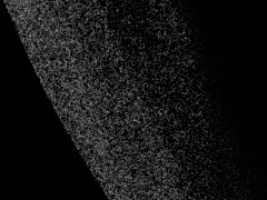 <b>Lightroomで書き出したTIFF画像を、CS5でCamera Raw形式で開き、「粒子」の効果を加えたもの</b>