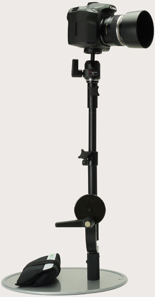 <b>カメラを装着した例</b>