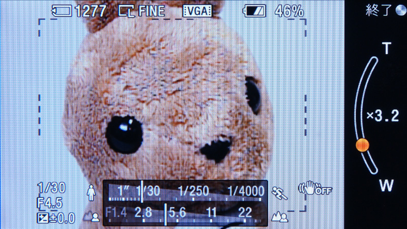 <b>「プレシジョンデジタルズーム」は、単焦点レンズ装着時にデジタルズームを利用できるもの。記録はJPEGに限定される</b>