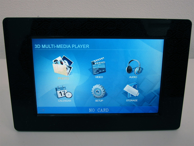 <b>3Dデジタルフォトフレーム</b>