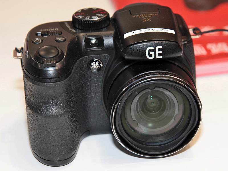 <b>CP+2010に出品した「GE-X5」</b>