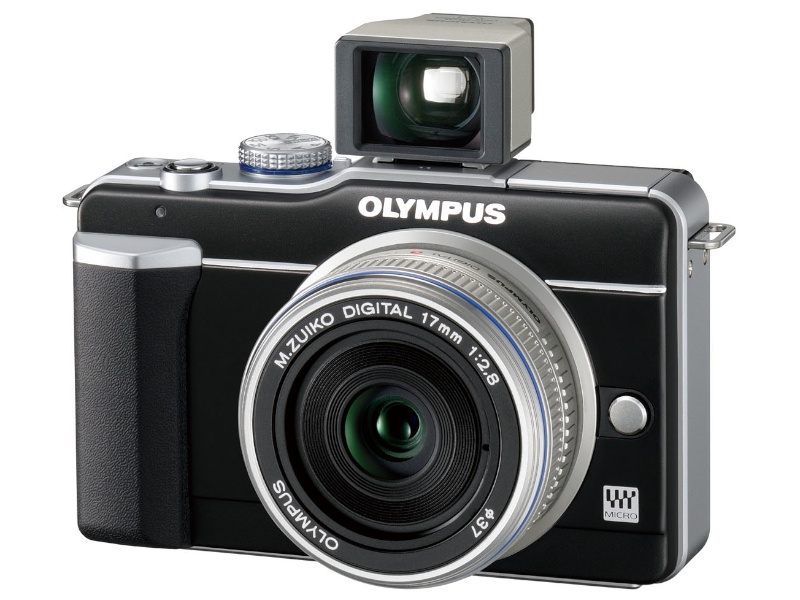 <b>E-PL1（ブラック）+M.ZUIKO DIGITAL 17mm F2.8+VF-1</b>