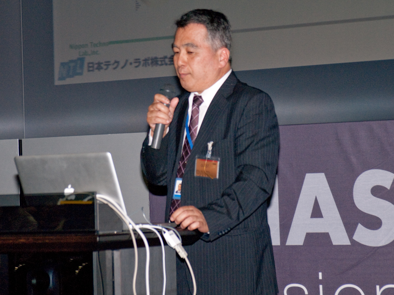 <b>日本テクノ・ラボ ストレージシステム部長の近藤敏博氏</b>