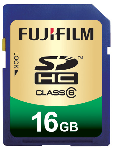 <b>フジフイルムSDHCカード16GB</b>