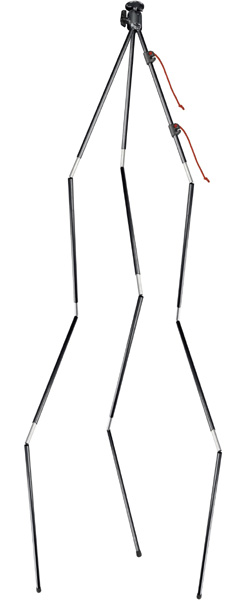 <b>脚パイプ内部にゴム紐が通っている</b>