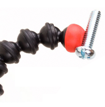 <b>脚先に磁石を備える</b>