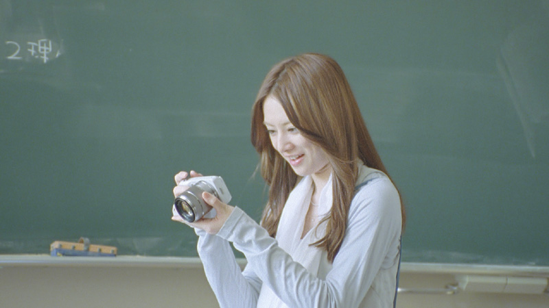 <b>北川景子さんが出演する「思い出のオルガン」篇</b>