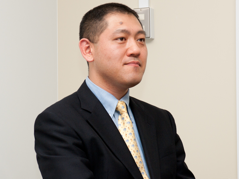 <b>HOYAペンタックス事業部マーケティング統括部商品企画グループの前川泰之氏</b>