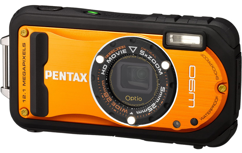 <b>Optio W90（シャイニーオレンジ）</b>