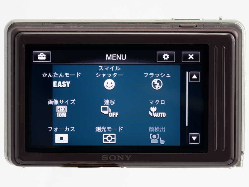 <b>DSC-TX5（背面）</b>