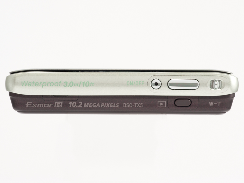 <b>DSC-TX5（上面）</b>