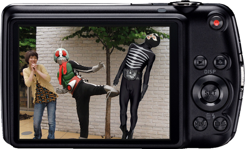 <b>ダイナミックフォトの合成例</b>