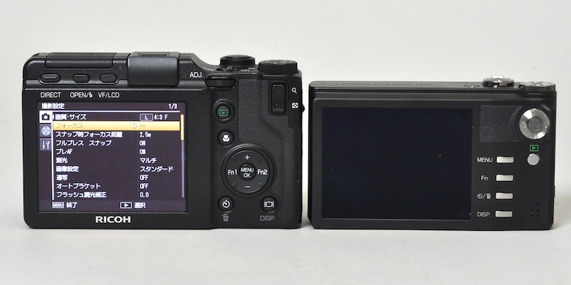 <b>CX1（右）との比較</b>