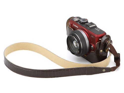 <b>LUMIX DMC-GF1用クロコ調ブラウン</b>